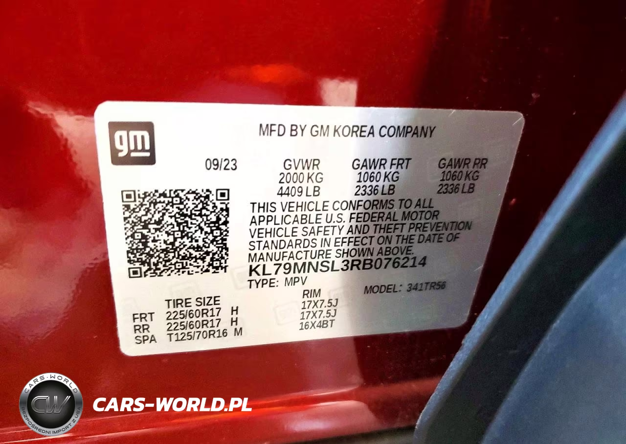 2024 Chevrolet Trailblazer Ls VIN:KL79MNSL3RB076214 - 14