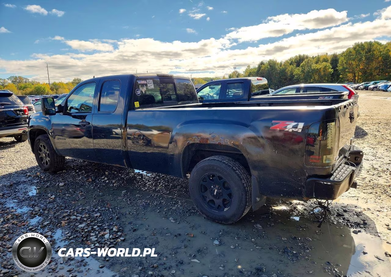 2010 GMC Sierra K1500 Sle VIN:1GTSKVE08AZ241505 - 2