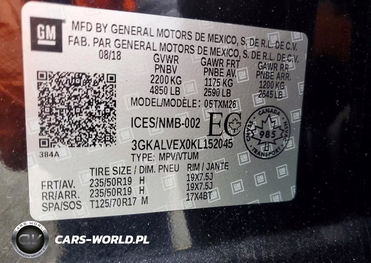 2019 GMC Terrain Slt VIN:3GKALVEX0KL152045 - 13