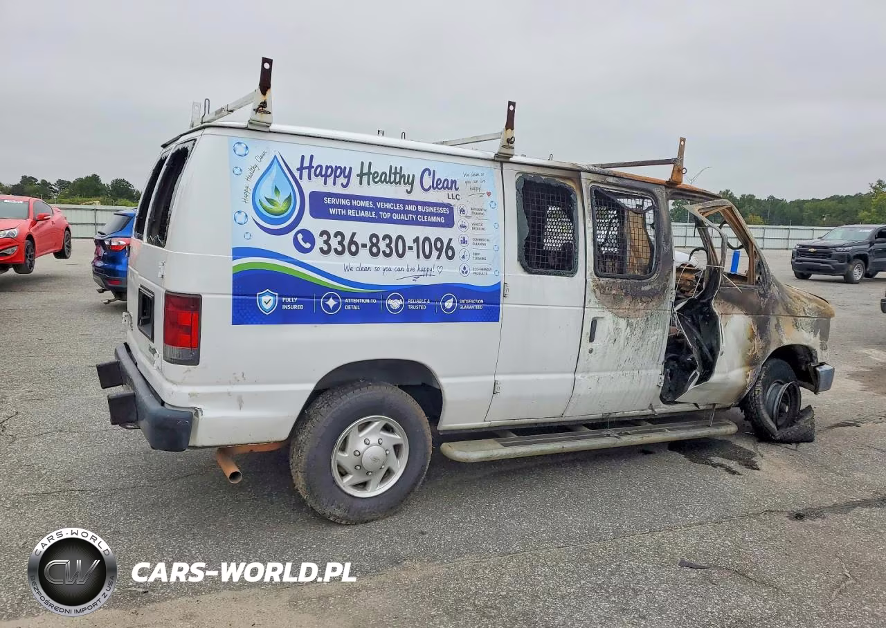 2013 Ford E250 Delivery Van VIN:1FTNE2EW0DDA24183 - 3