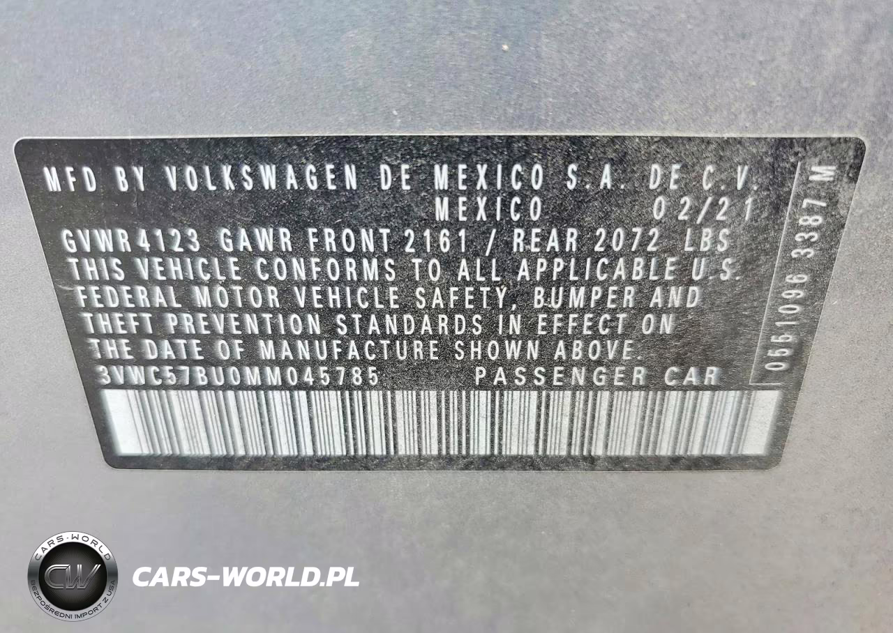 2021 Volkswagen Jetta S VIN:3VWC57BU0MM045785 - 13