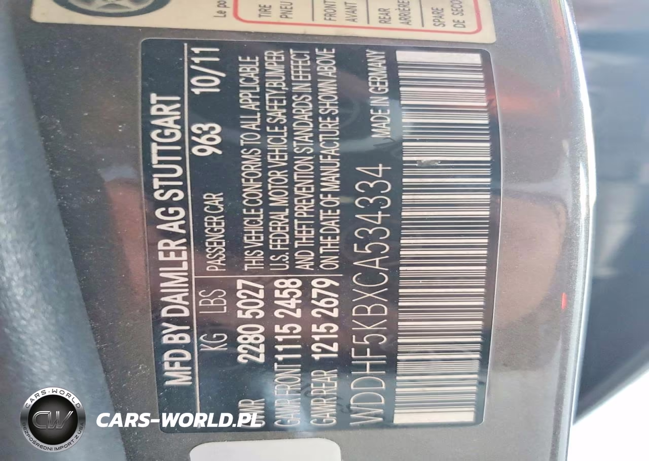 2012 Mercedes-Benz E 350 VIN:WDDHF5KBXCA534334 - 13