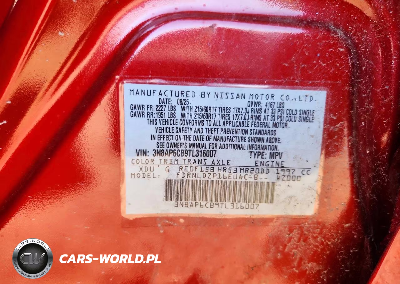 2026 Nissan Kicks Sv VIN:3N8AP6CB9TL316007 - 13