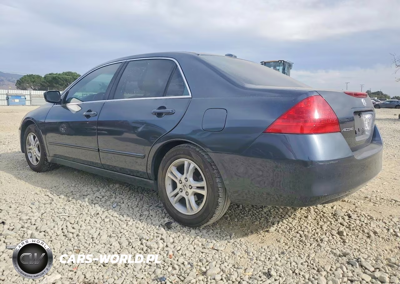 2007 Honda Accord Ex VIN:1HGCM56867A133041 - 2