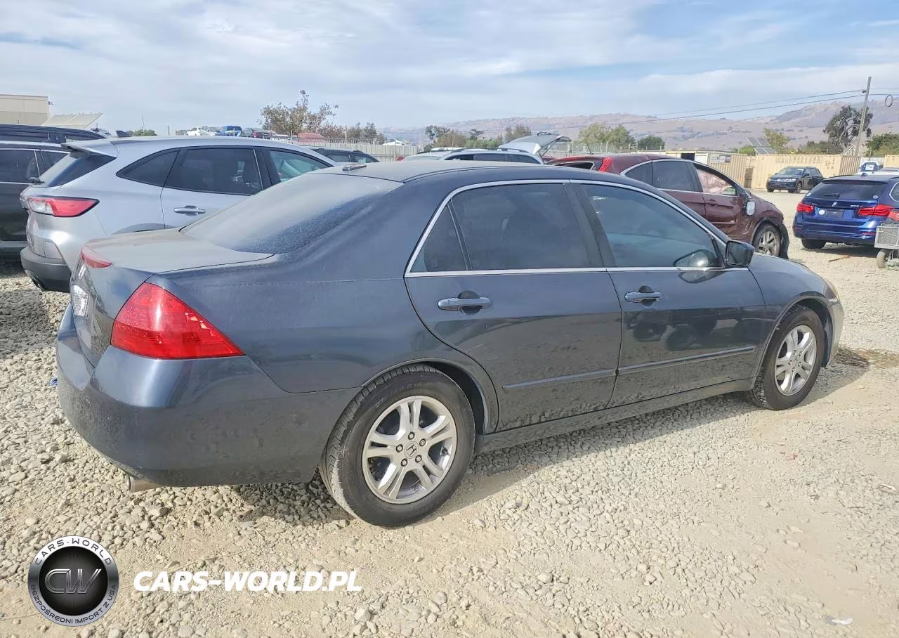 2007 Honda Accord Ex VIN:1HGCM56867A133041 - 3