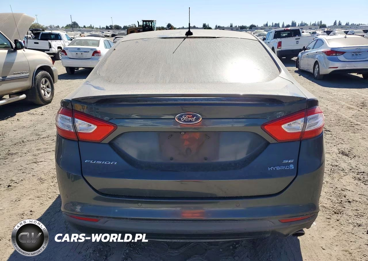 2015 Ford Fusion Se Hybrid VIN:3FA6P0LUXFR236061 - 6