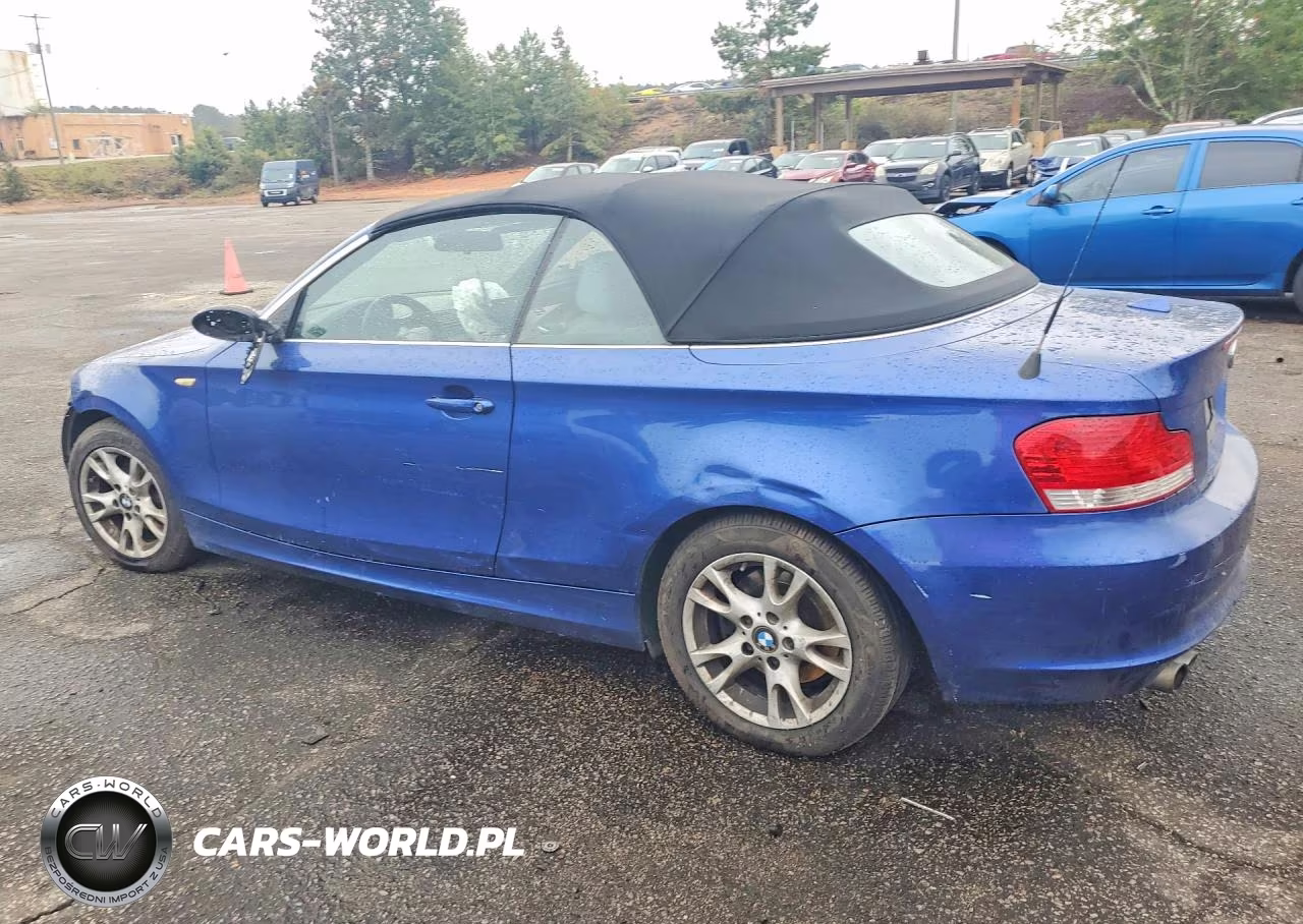 2008 BMW 128 I VIN:WBAUL73518VJ73921 - 2