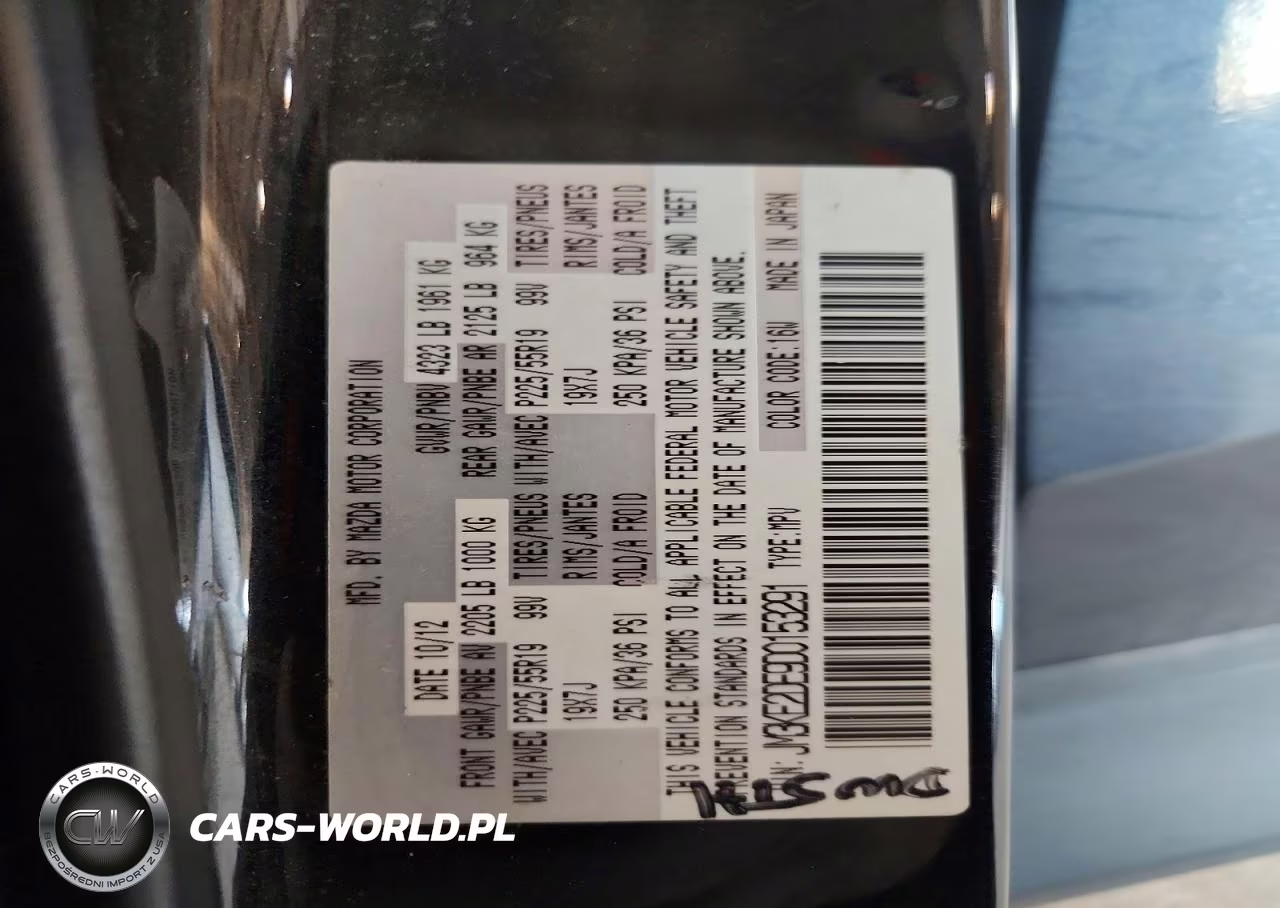 2013 Mazda Cx-5 Gt VIN:JM3KE2DE9D0153291 - 12