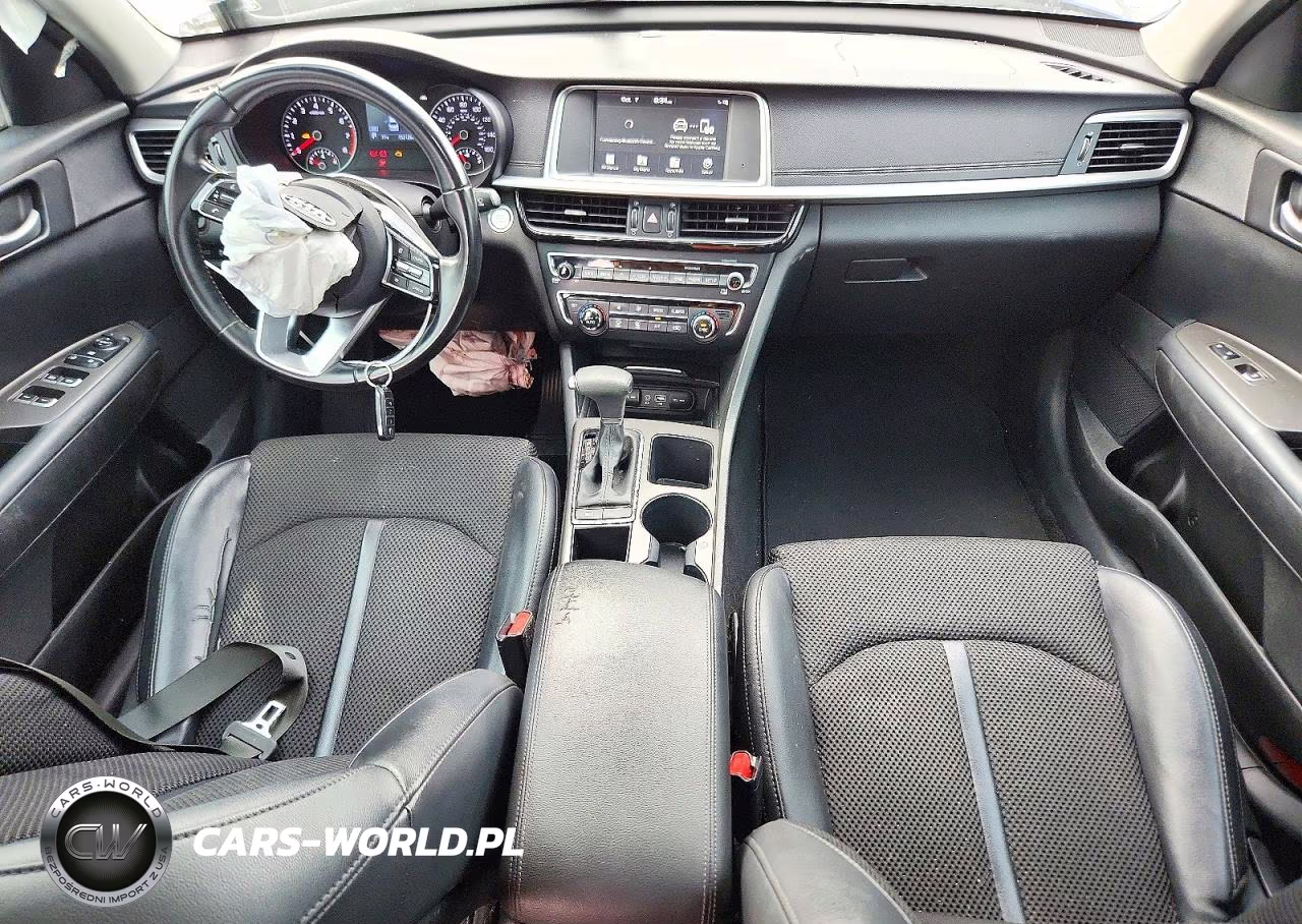 2019 Kia Optima S VIN:5XXGT4L35KG361499 - 8