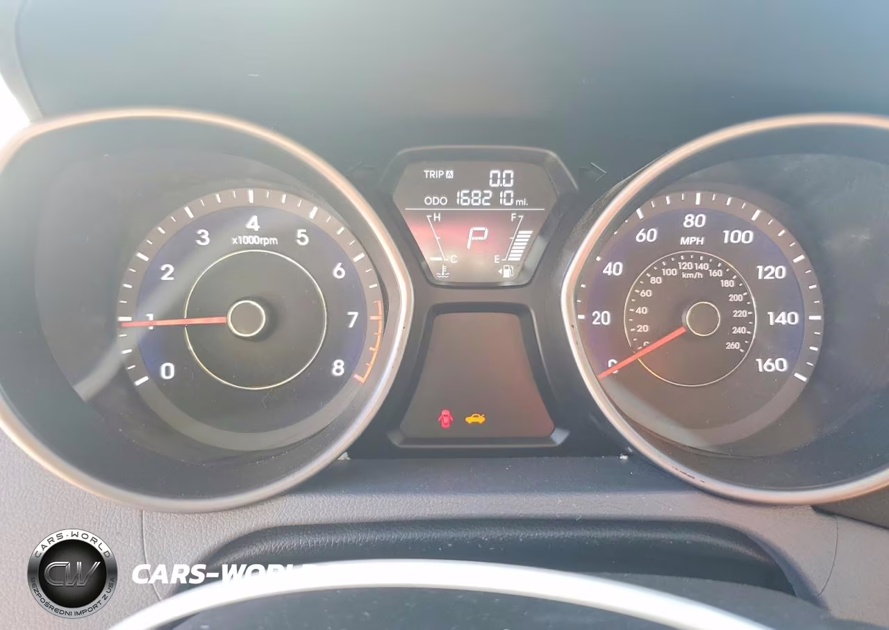 2013 Hyundai Elantra Gls VIN:5NPDH4AE2DH262042 - 9