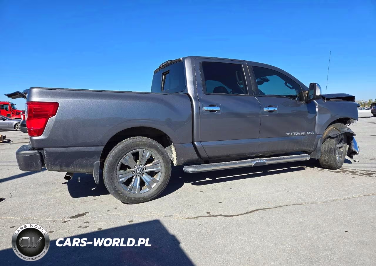 2019 Nissan Titan Sl VIN:1N6AA1E65KN500095 - 3