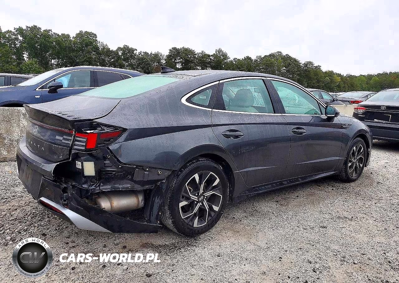 2025 Hyundai Sonata Sel VIN:KMHL64JAXSA468854 - 3