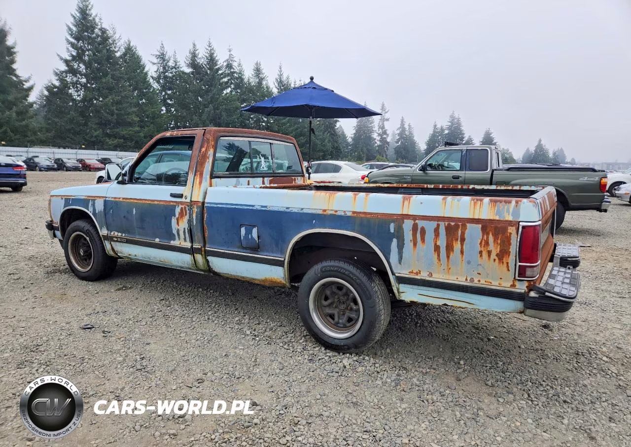 1991 Chevrolet S Truck S10 VIN:1GCCS14Z2M8125546 - 2