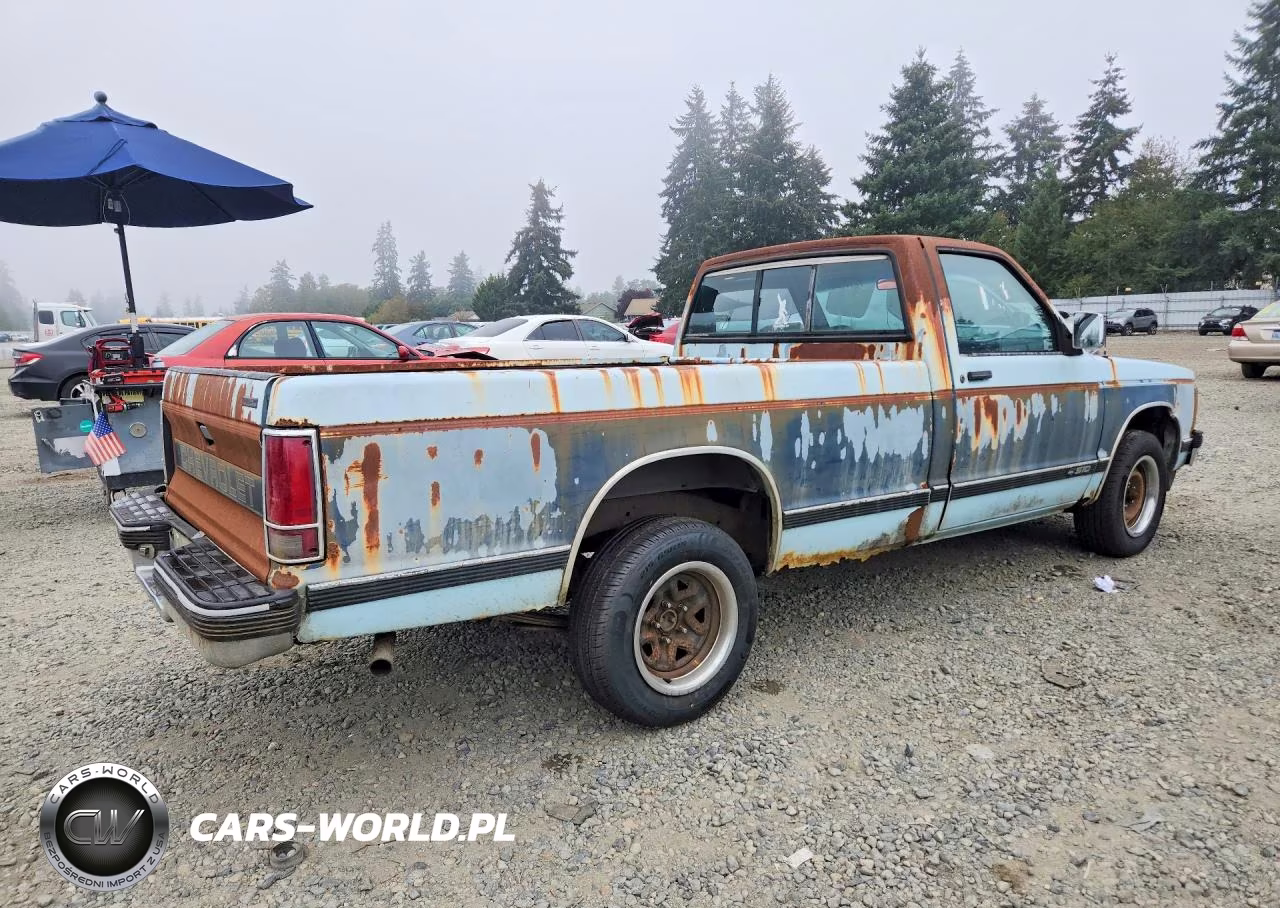 1991 Chevrolet S Truck S10 VIN:1GCCS14Z2M8125546 - 3