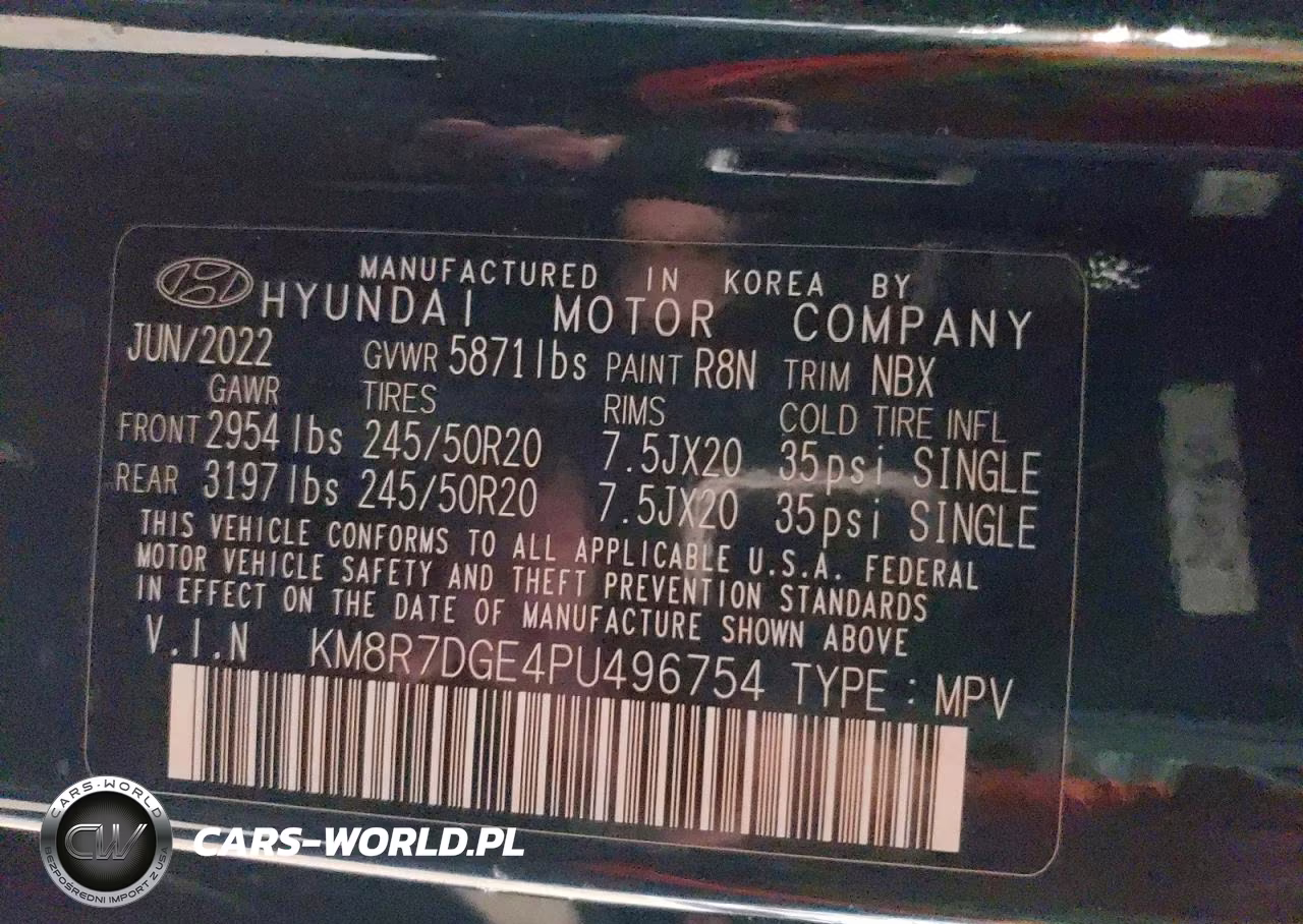 2023 Hyundai Palisade Calligraphy VIN:KM8R7DGE4PU496754 - 13