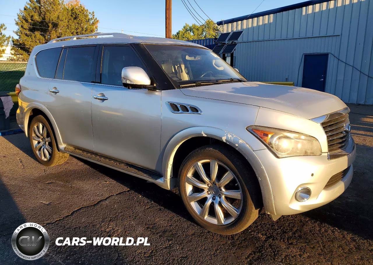2013 Infiniti Qx56 Base VIN:JN8AZ2NE6D9040535 - 4