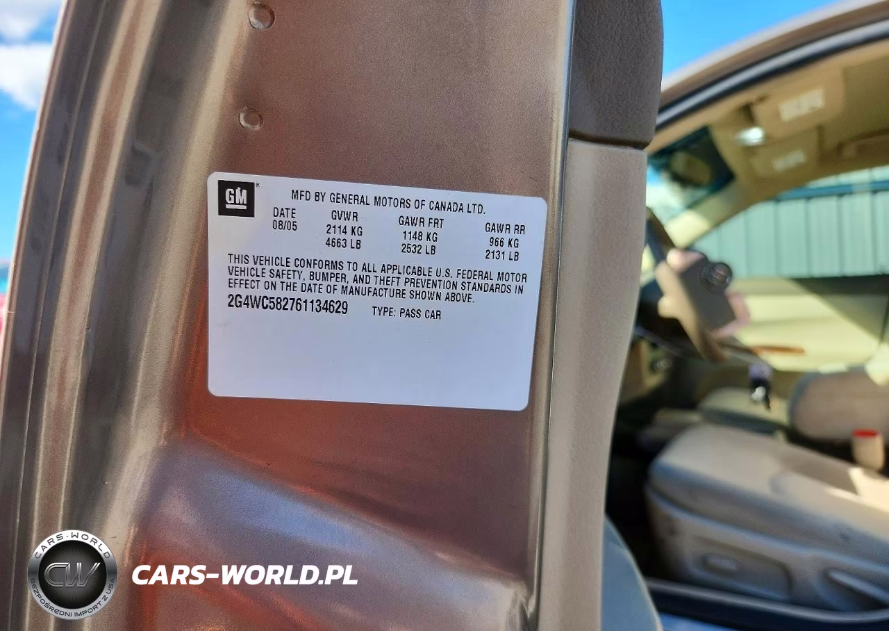 2006 Buick Lacrosse Cx VIN:2G4WC582761134629 - 12