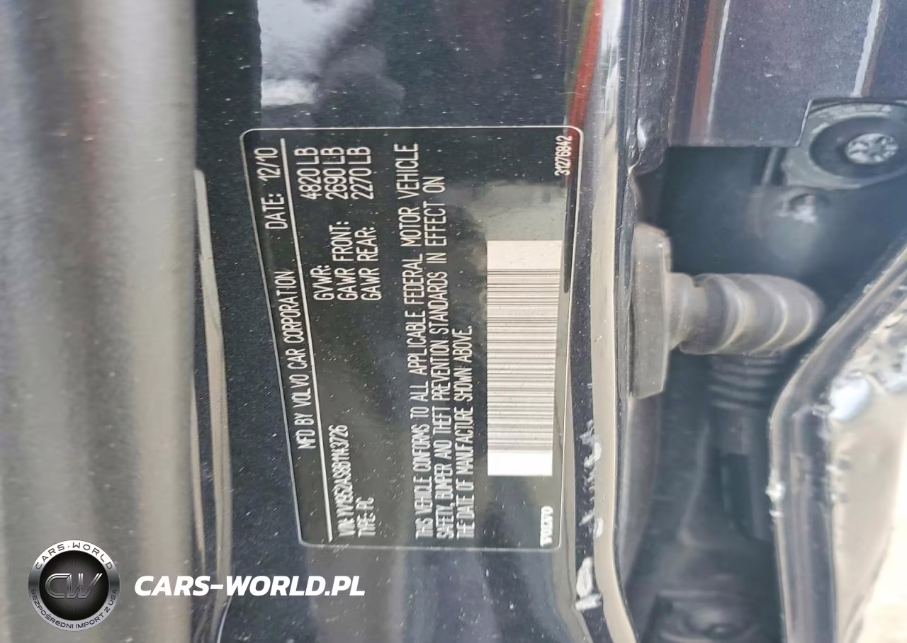 2011 Volvo S80 3.2 VIN:YV1952AS8B1143726 - 12