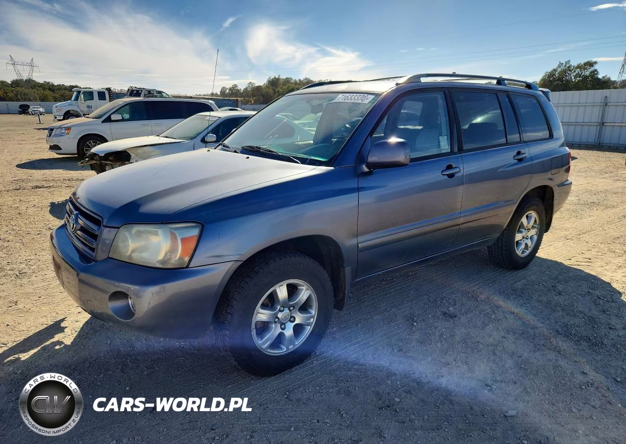 2006 Toyota Highlander Base VIN:JTEGP21A560117638 - 1