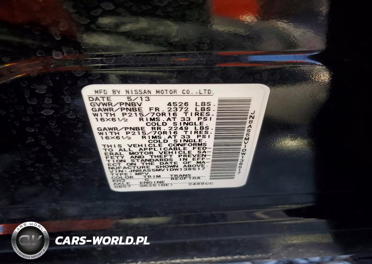2013 Nissan Rogue S VIN:JN8AS5MV1DW136517 - 13