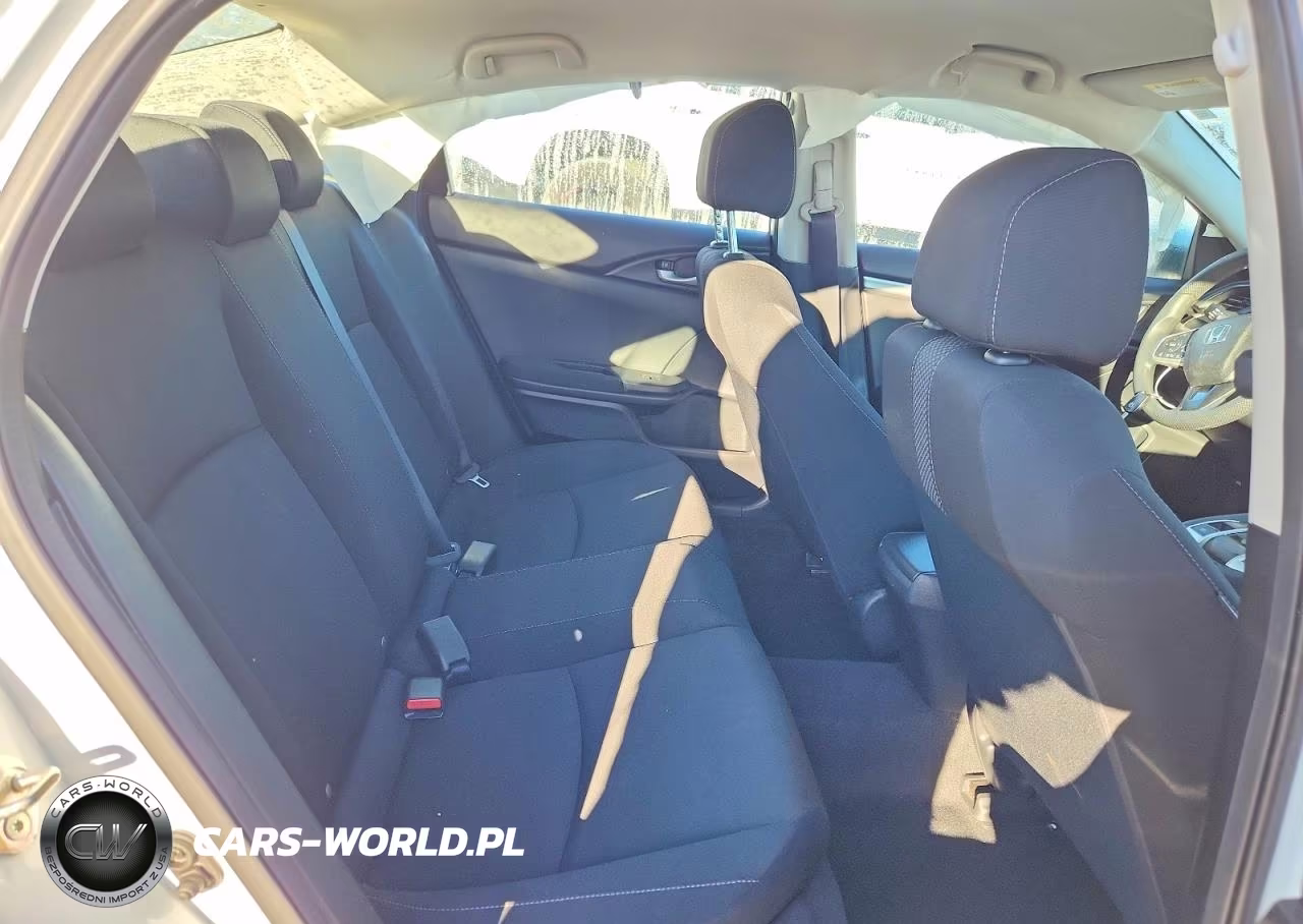 2019 Honda Civic Lx VIN:19XFC2F69KE030486 - 10