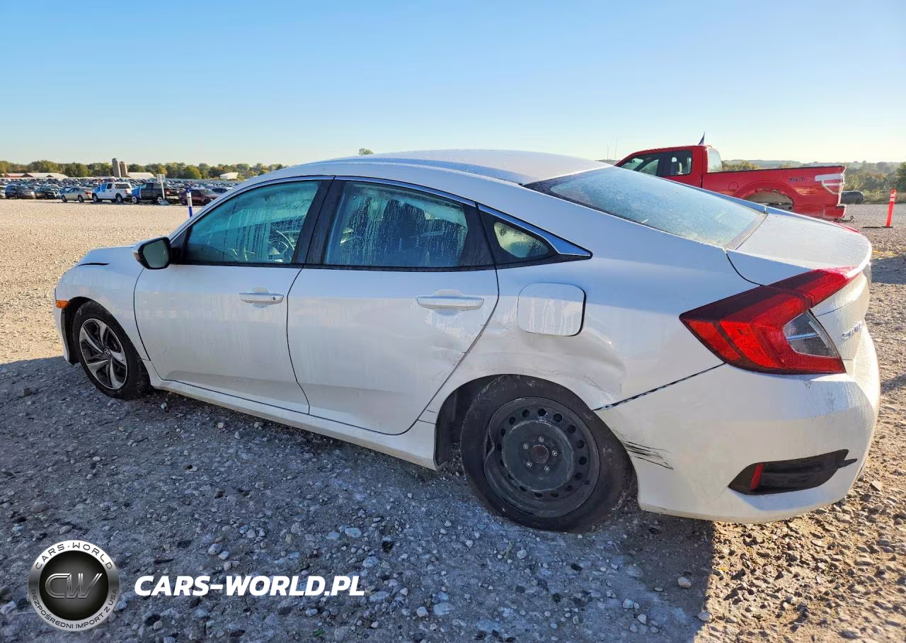 2019 Honda Civic Lx VIN:19XFC2F69KE030486 - 2