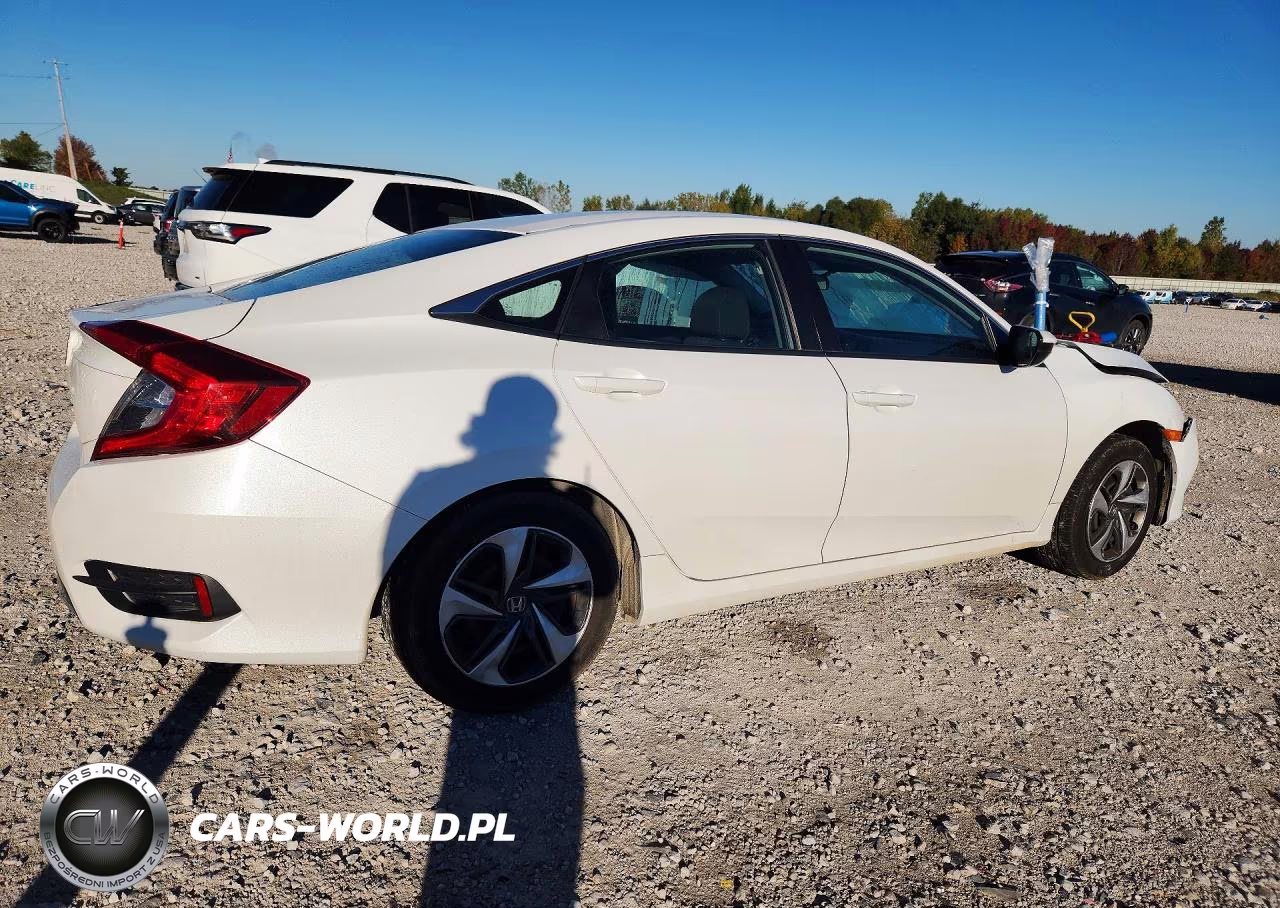 2019 Honda Civic Lx VIN:19XFC2F69KE030486 - 3