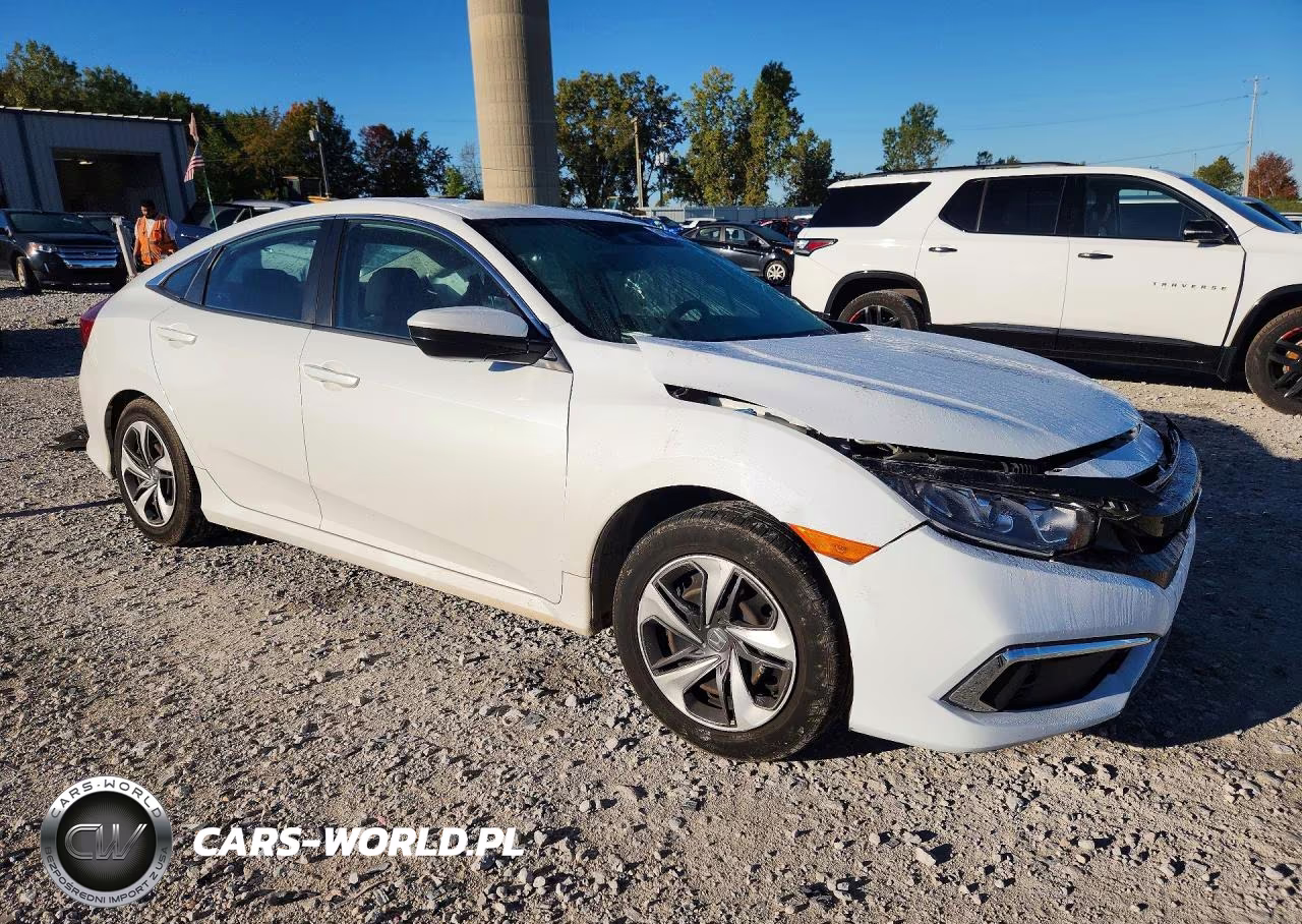 2019 Honda Civic Lx VIN:19XFC2F69KE030486 - 4