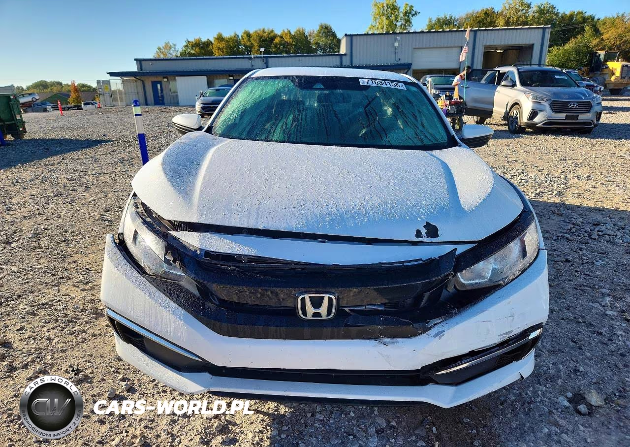 2019 Honda Civic Lx VIN:19XFC2F69KE030486 - 5