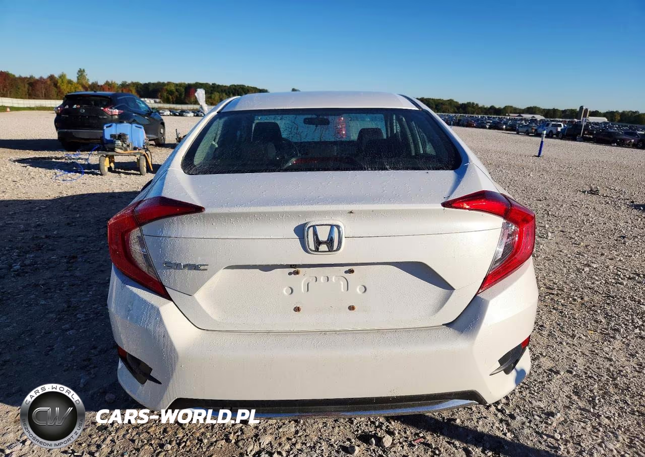 2019 Honda Civic Lx VIN:19XFC2F69KE030486 - 6