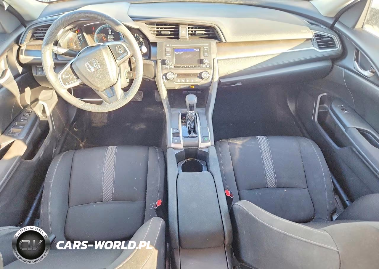 2019 Honda Civic Lx VIN:19XFC2F69KE030486 - 8