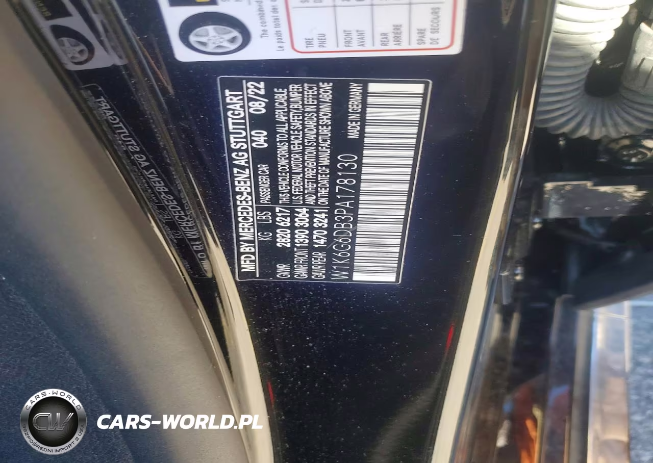 2023 Mercedes-Benz S 500 4Matic VIN:W1K6G6DB3PA178130 - 13