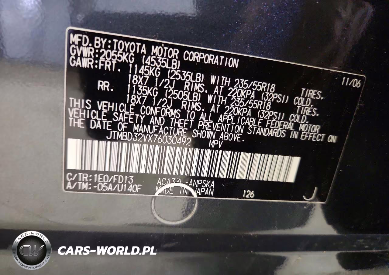 2007 Toyota Rav4 Sport VIN:JTMBD32VX76030492 - 13