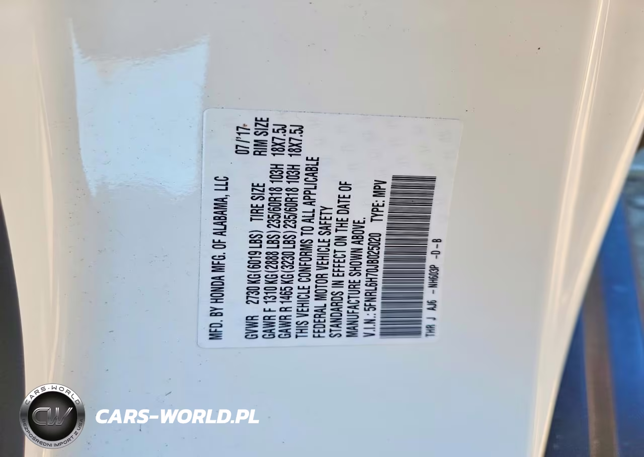 2018 Honda Odyssey Exl VIN:5FNRL6H70JB025020 - 13