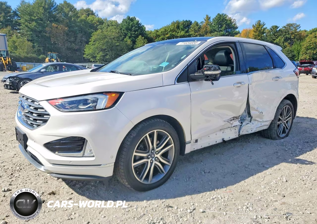2019 Ford Edge Titanium VIN:2FMPK4K99KBB78563 - 1