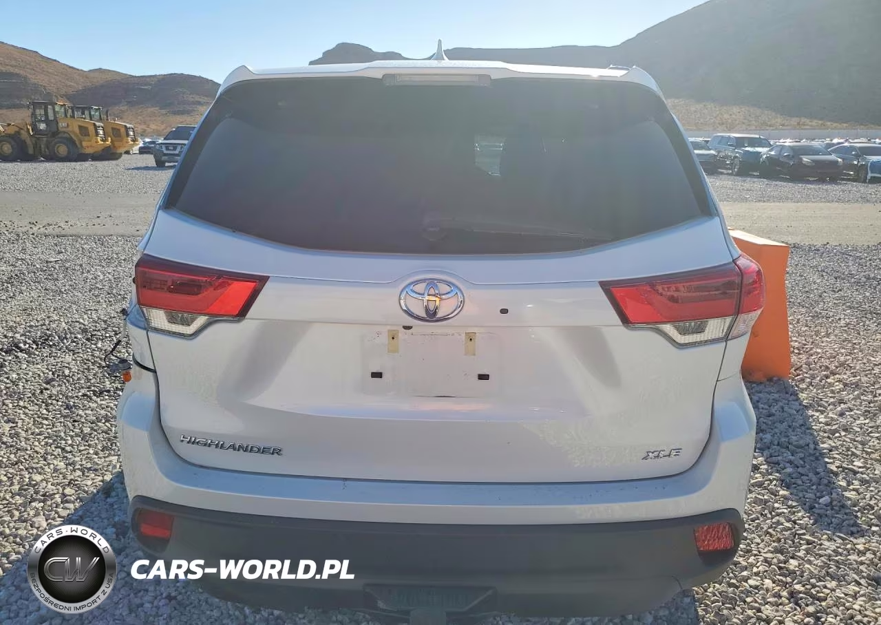 2019 Toyota Highlander Xle VIN:5TDKZRFHXKS341745 - 6