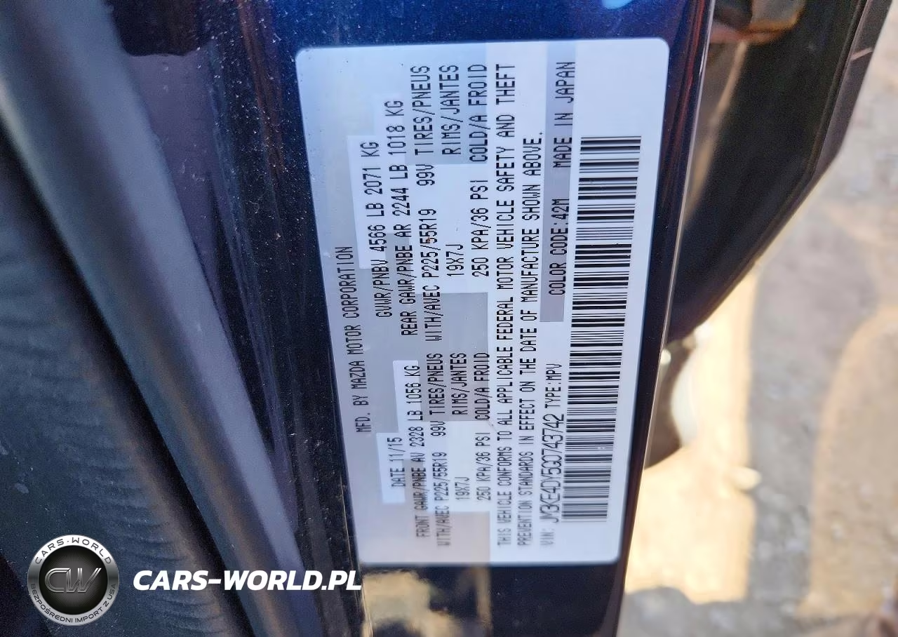 2016 Mazda Cx-5 Gt VIN:JM3KE4DY5G0743742 - 13
