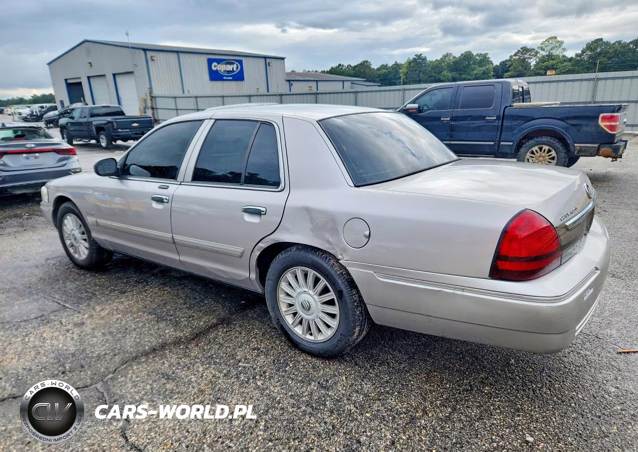 2010 Mercury Grand Marquis Ls VIN:2MEBM7FV6AX605649 - 2
