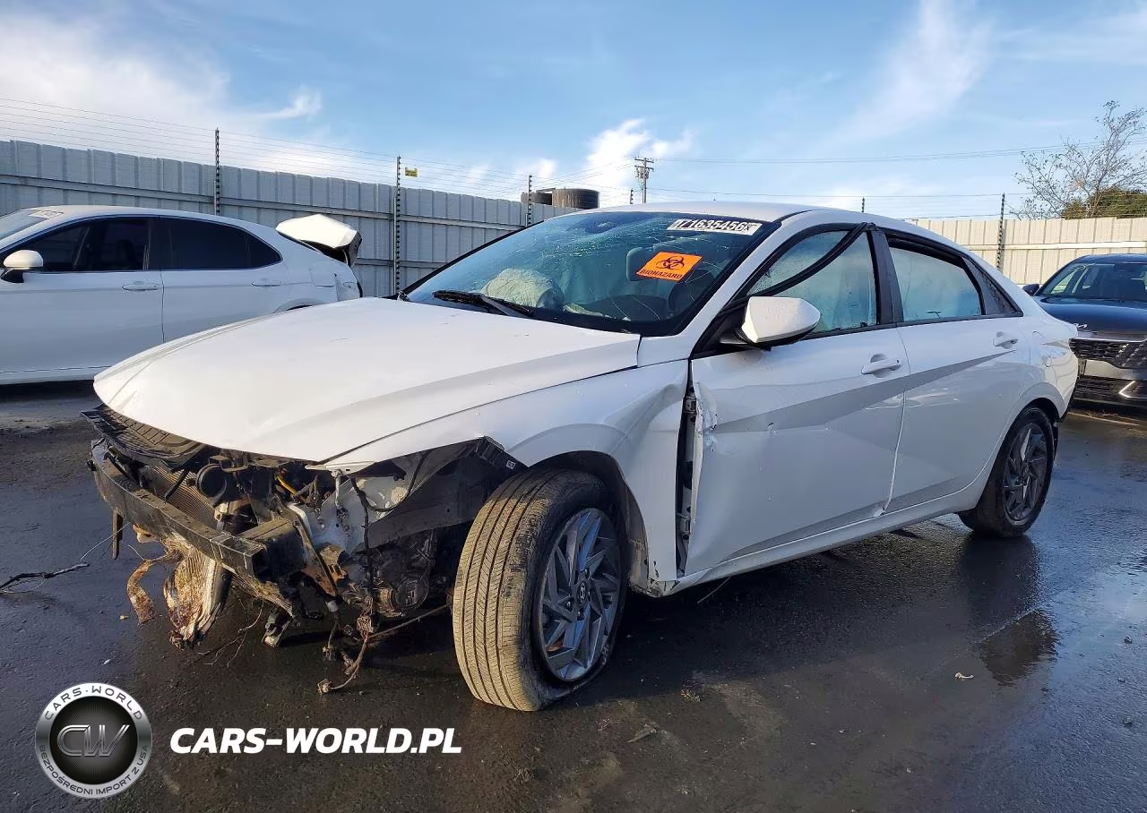 2026 Hyundai Elantra Hybrid Blue