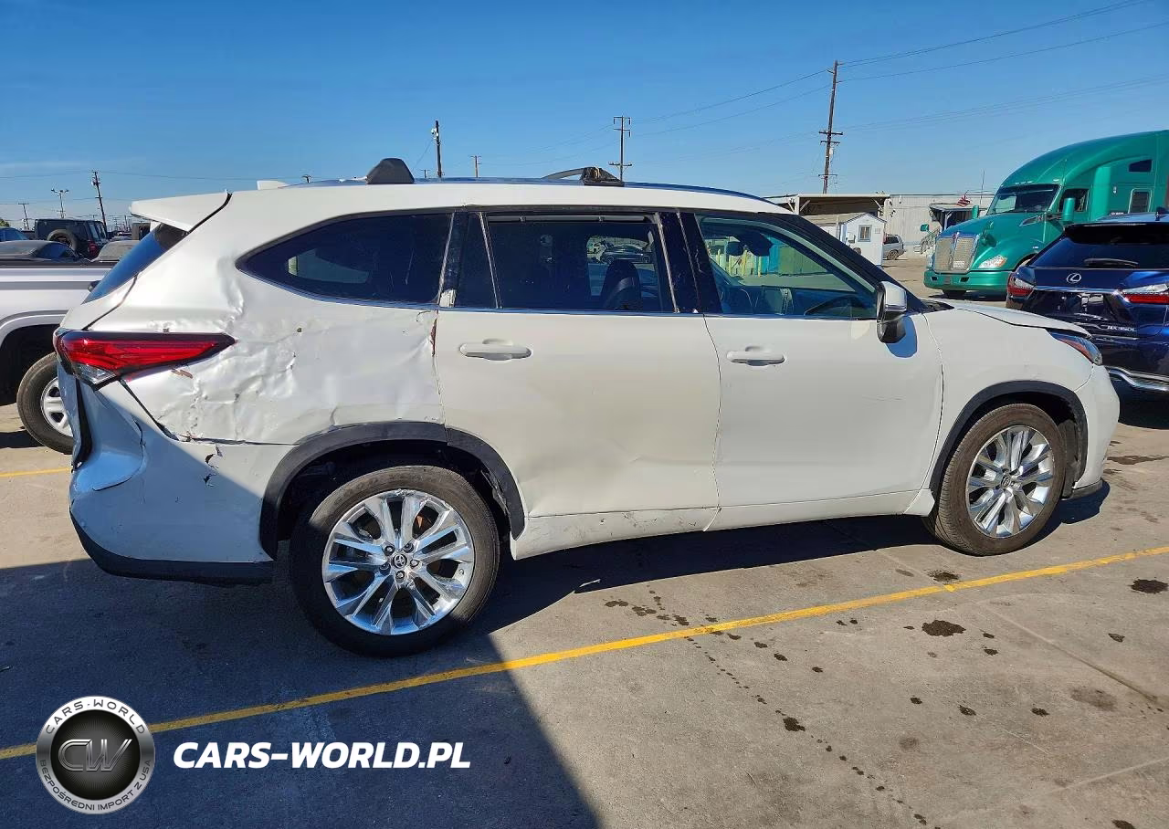 2022 Toyota Highlander Limited VIN:5TDDZRBH0NS214439 - 3