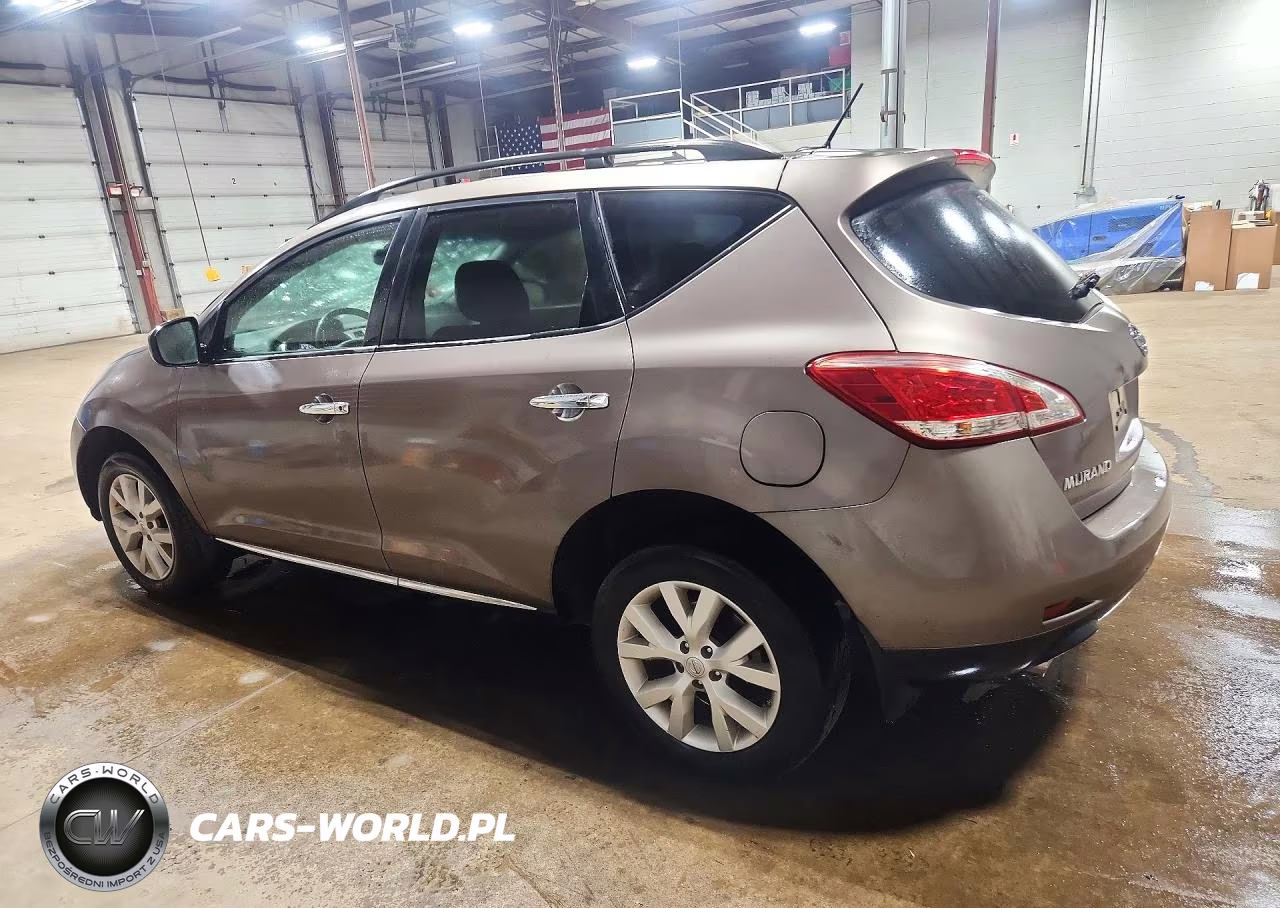 2014 Nissan Murano Sv VIN:JN8AZ1MW6EW512868 - 2