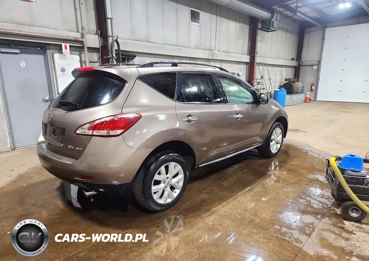 2014 Nissan Murano Sv VIN:JN8AZ1MW6EW512868 - 3