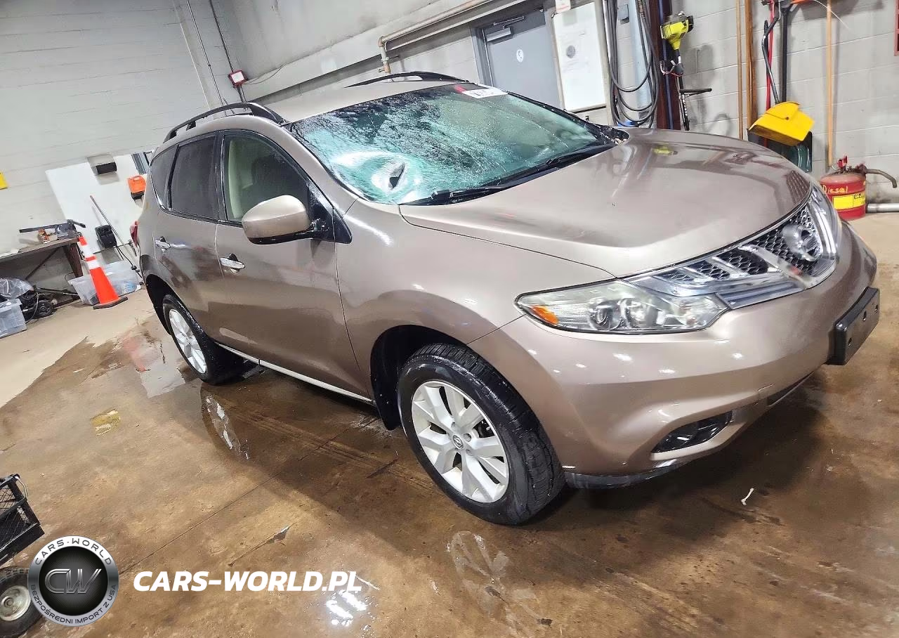 2014 Nissan Murano Sv VIN:JN8AZ1MW6EW512868 - 4
