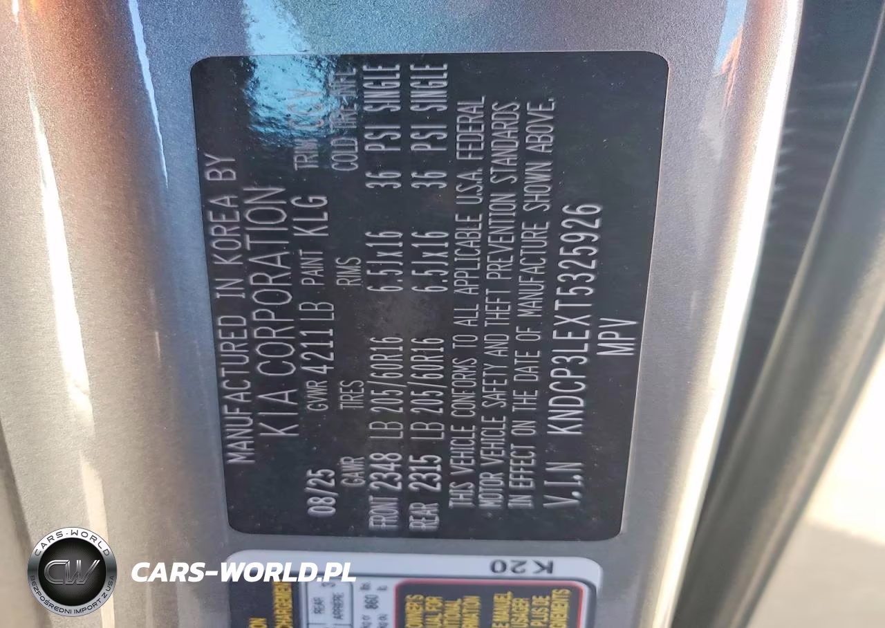 2026 Kia Niro Lx VIN:KNDCP3LEXT5325926 - 12