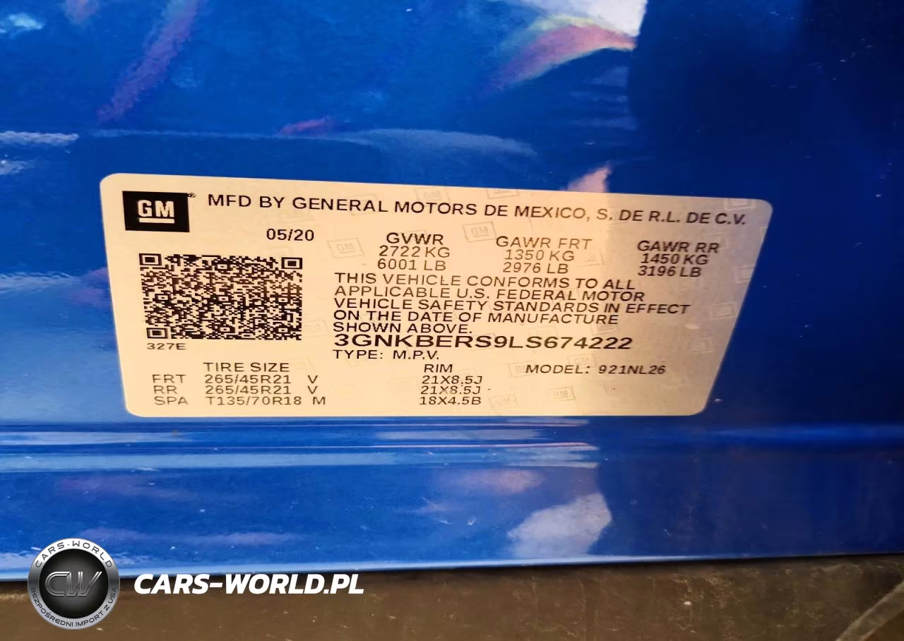 2020 Chevrolet Blazer Rs VIN:3GNKBERS9LS674222 - 14