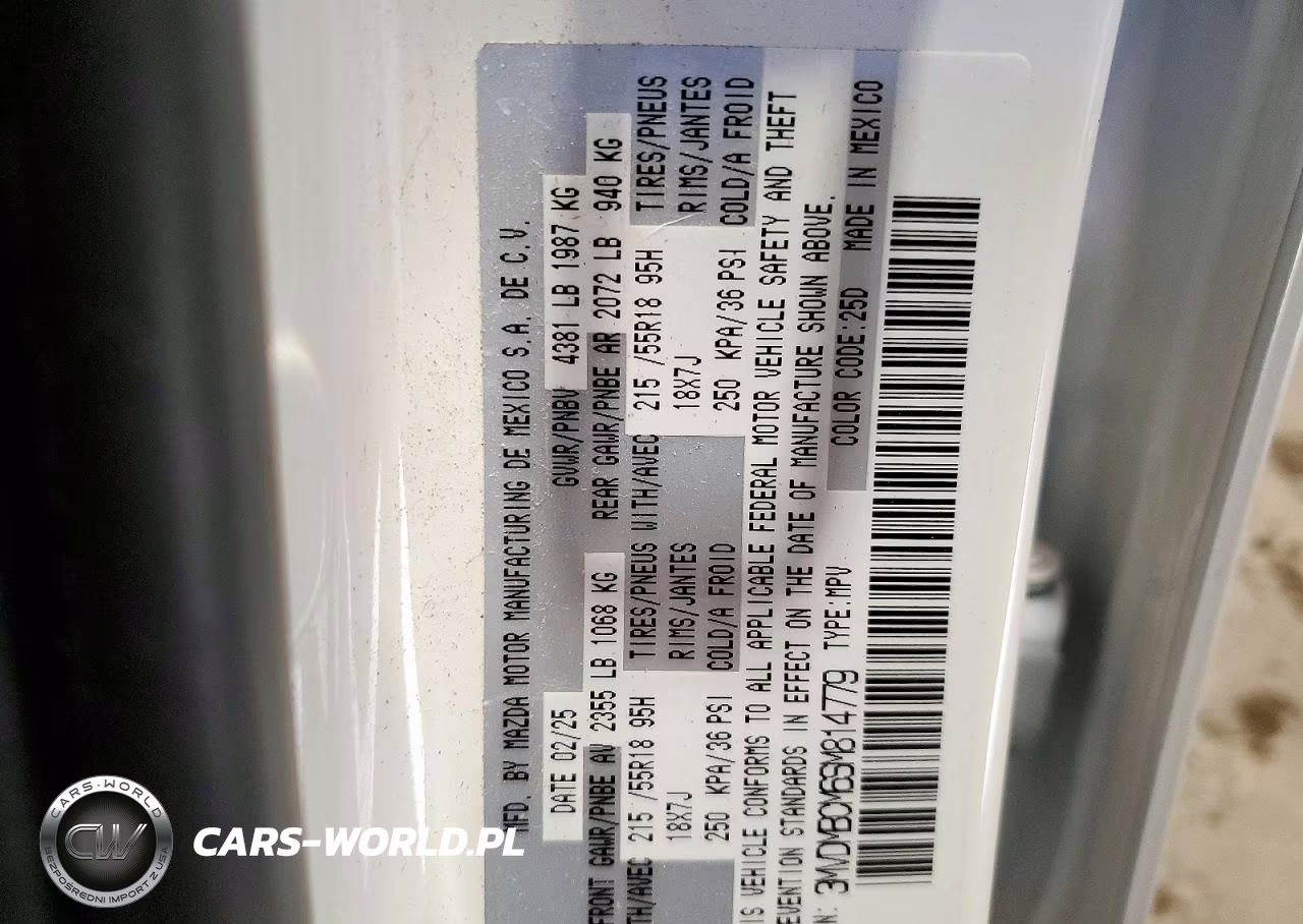 2025 Mazda Cx-30 Preferred VIN:3MVDMBCM6SM814779 - 14