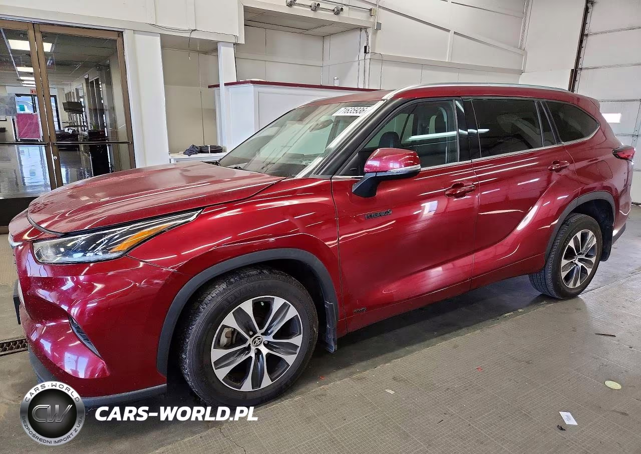 2021 Toyota Highlander Hybrid Xle VIN:5TDGBRCH1MS062024 - 1