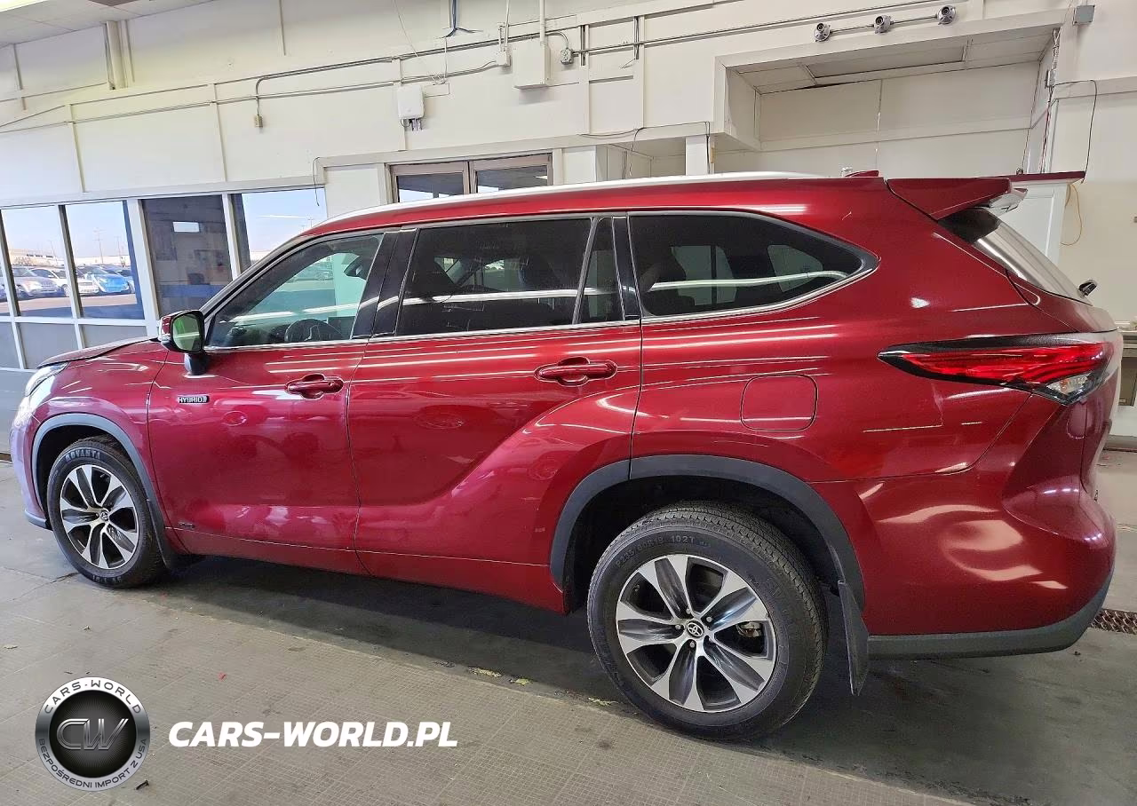 2021 Toyota Highlander Hybrid Xle VIN:5TDGBRCH1MS062024 - 2