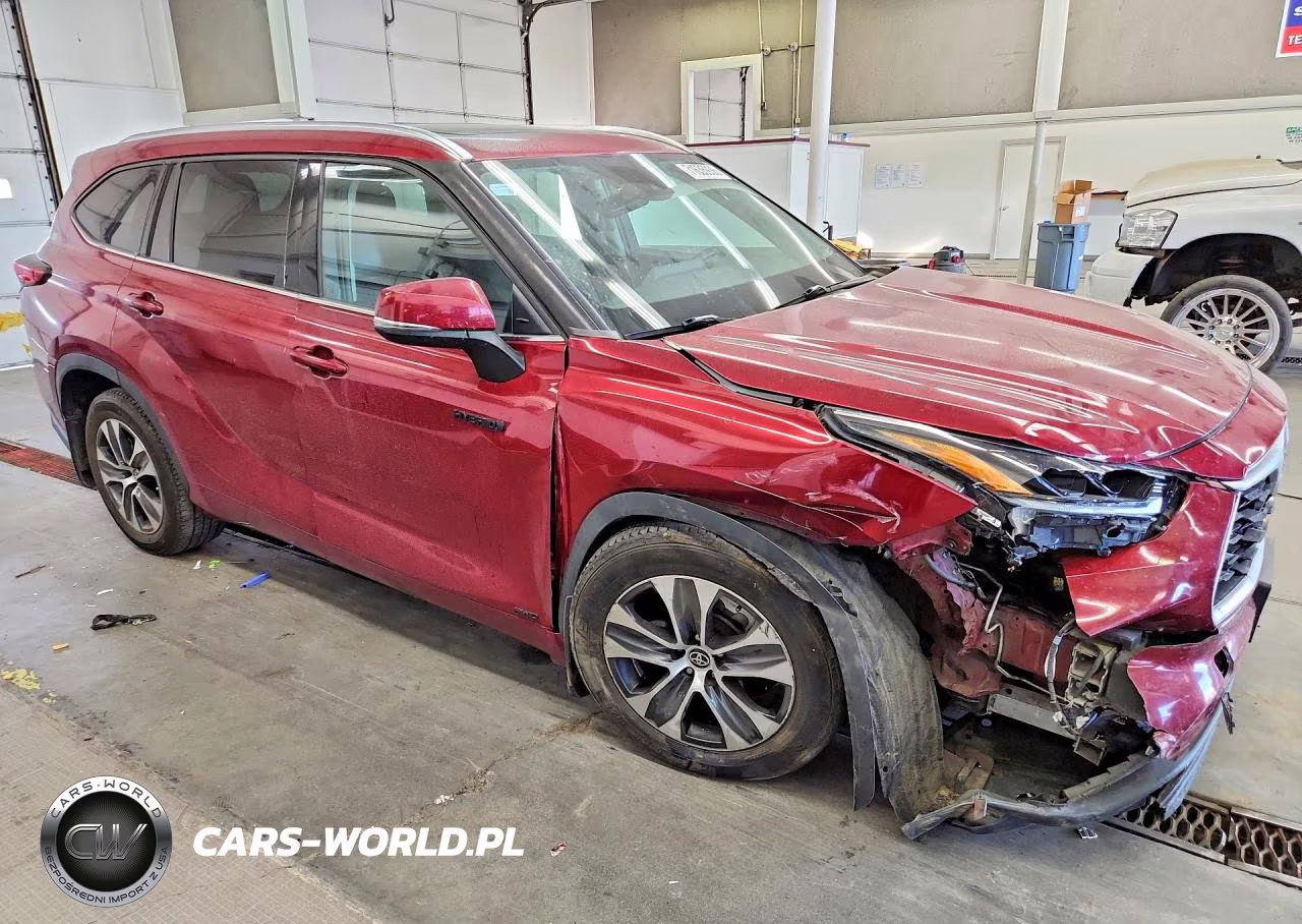 2021 Toyota Highlander Hybrid Xle VIN:5TDGBRCH1MS062024 - 4