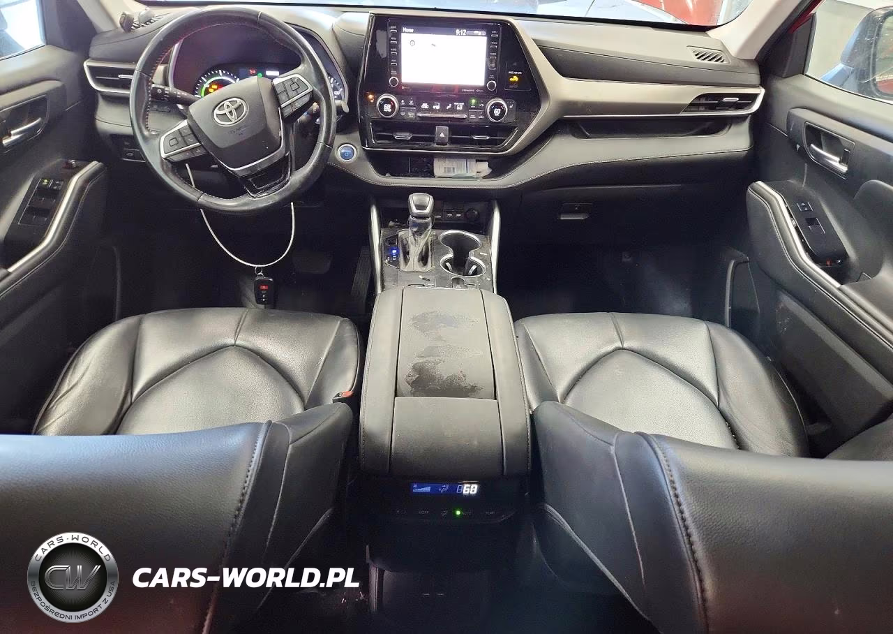2021 Toyota Highlander Hybrid Xle VIN:5TDGBRCH1MS062024 - 8